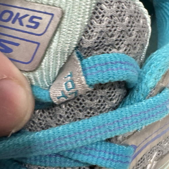 Brooks Adrenaline GTS 16 Running Shoes Womens Size 10 Silver Teal 1202031B170 - Picture 6 of 16